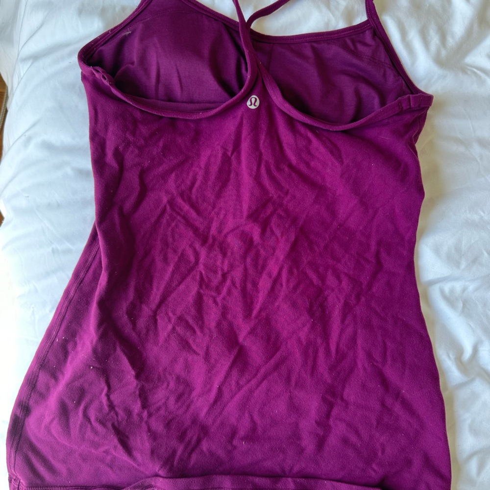 Magenta purple lulu lemon top